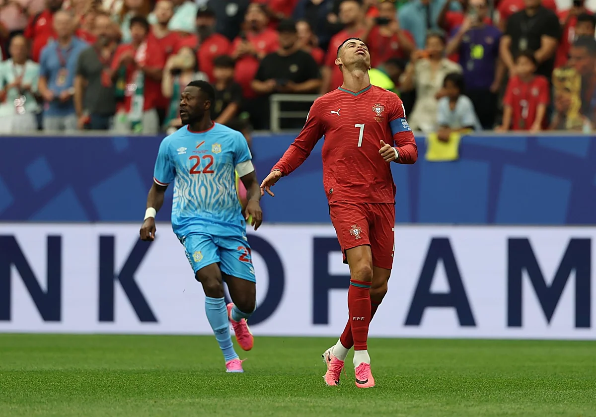 Decepcionante estreno de Portugal y de Cristiano, y gesta de Congo