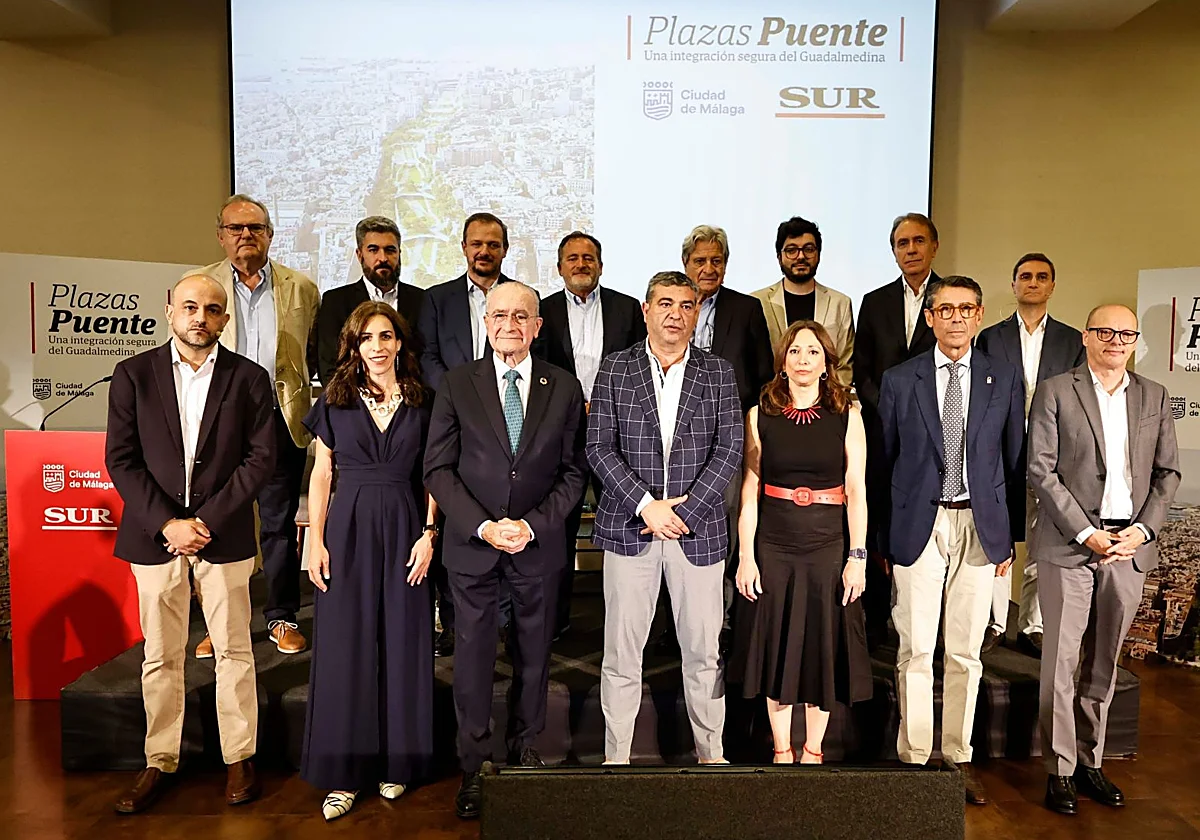 El proyecto del Guadalmedina se encauza: los puentes plaza aumentan su seguridad ante riadas