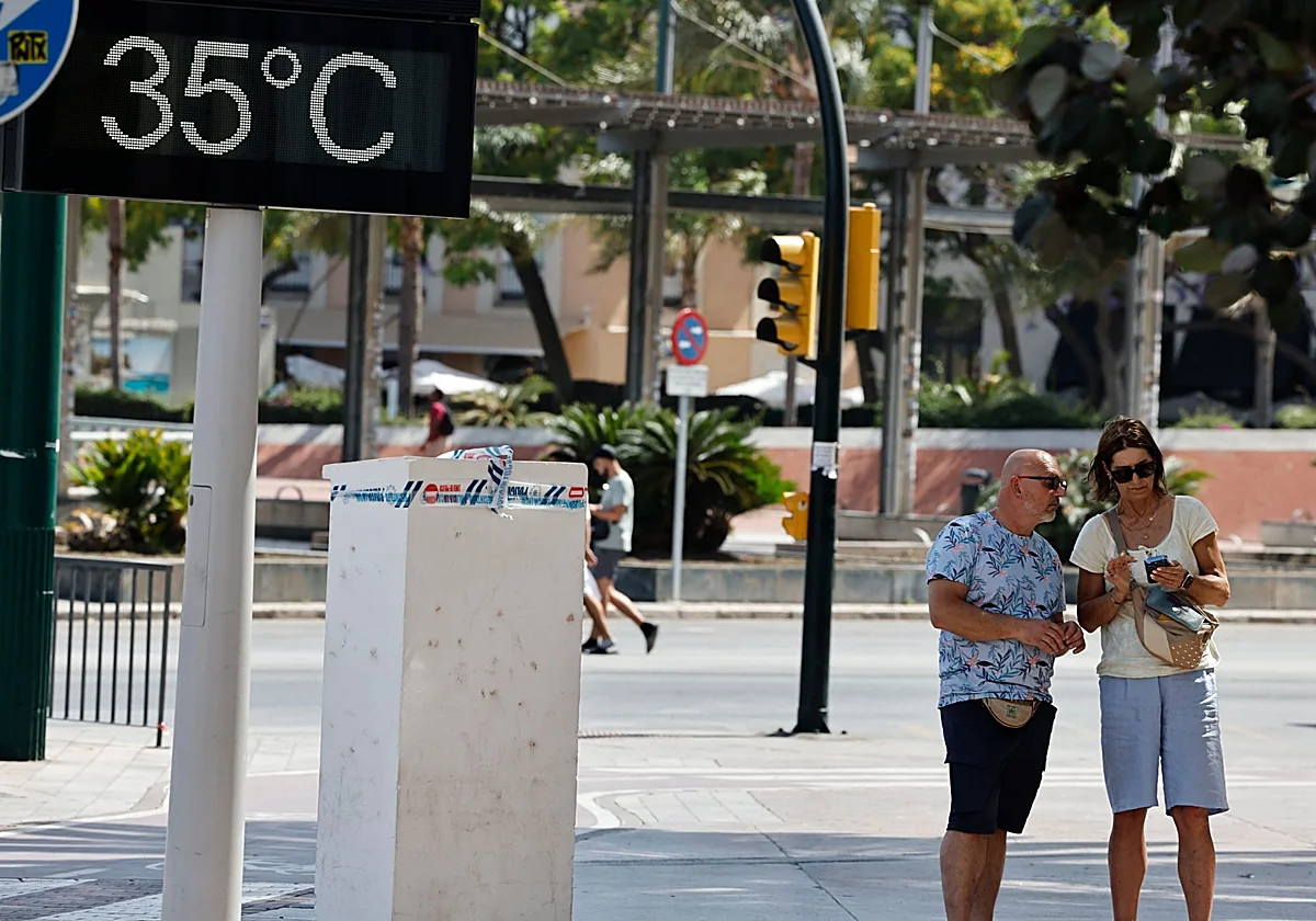 Aemet alerta de un episodio de temperaturas muy altas en Málaga este fin de semana