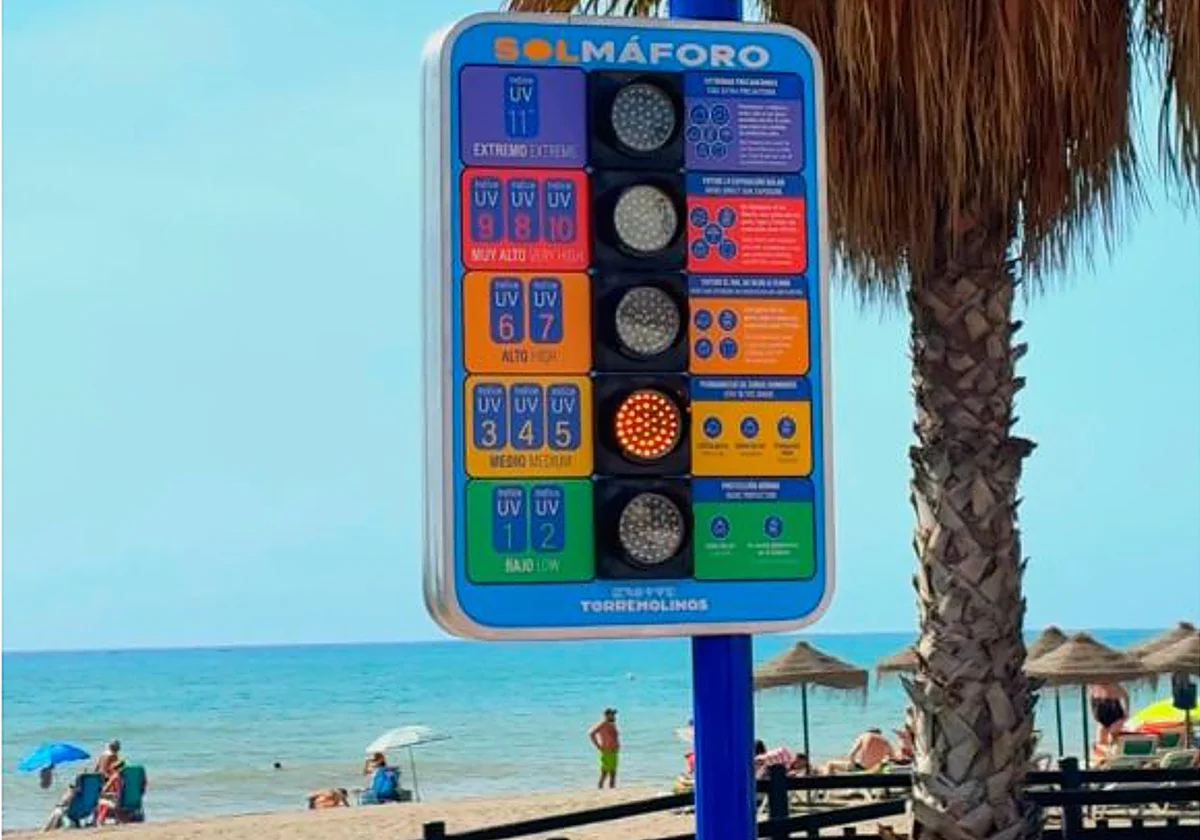 New UV warning systems installed on Torremolinos beaches