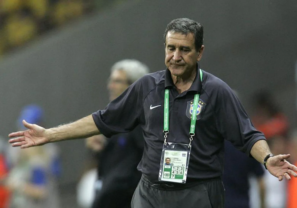 Carlos Alberto Parreira, exseleccionador de Brasil, hospitalizado por cáncer