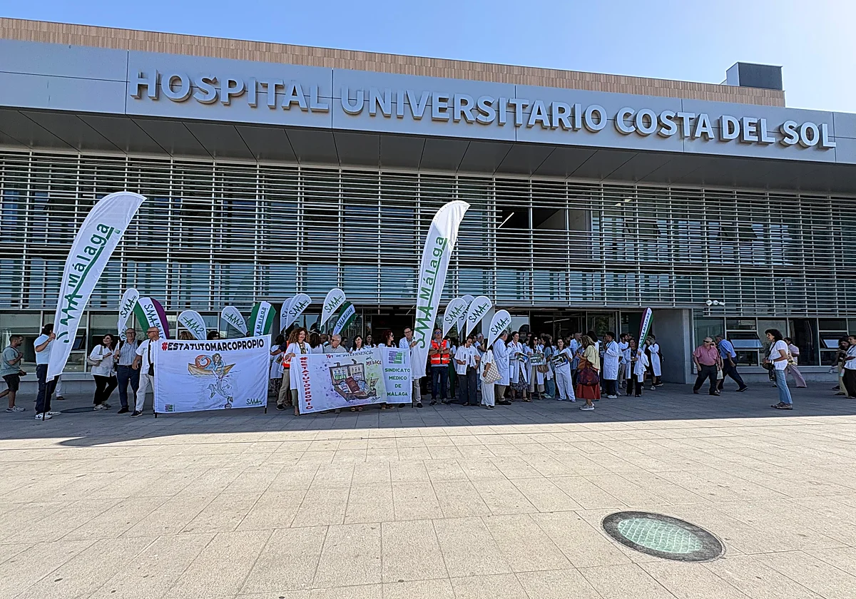 La huelga de médicos llega a su cuarta jornada con más seguimiento en Málaga que en Andalucía