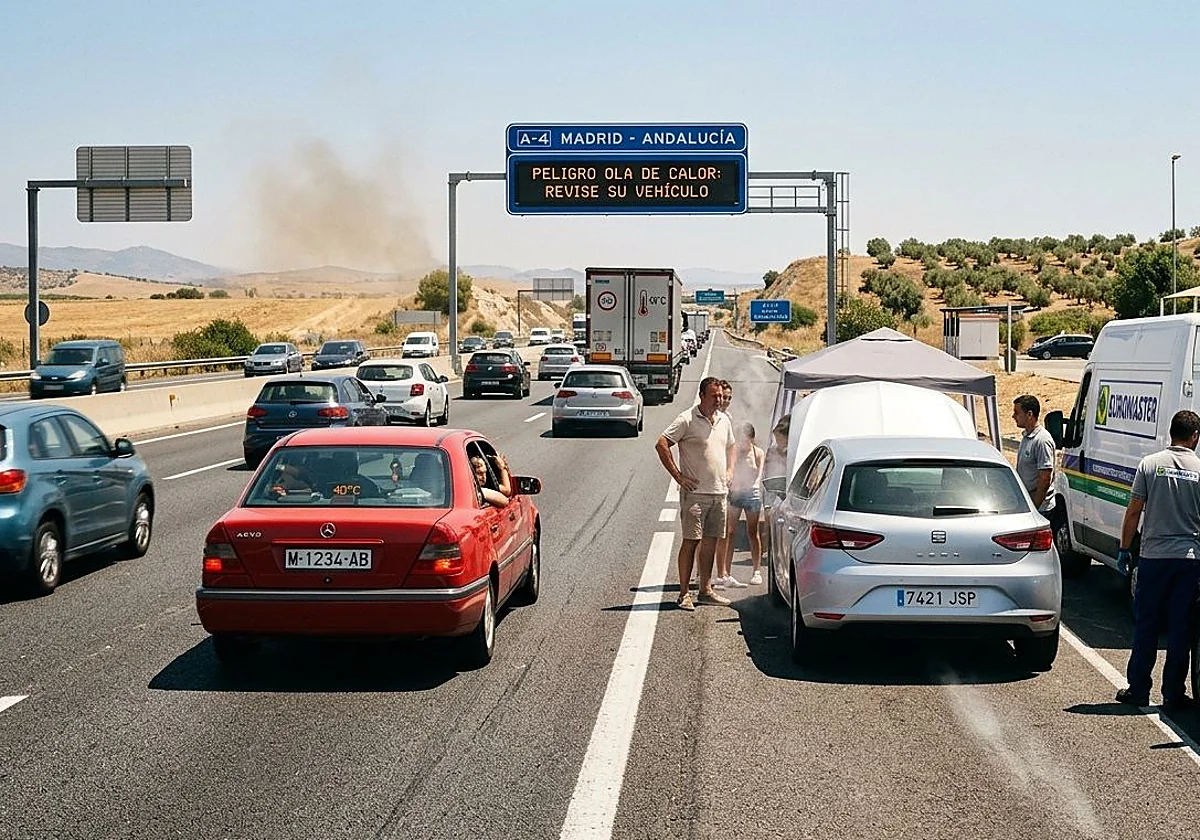 Como superar en el coche la primera ola de calor del verano