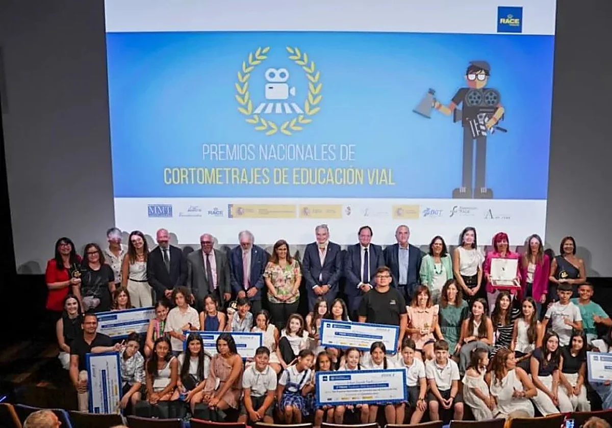 La Seguridad Vial premia a las aulas a través del cine