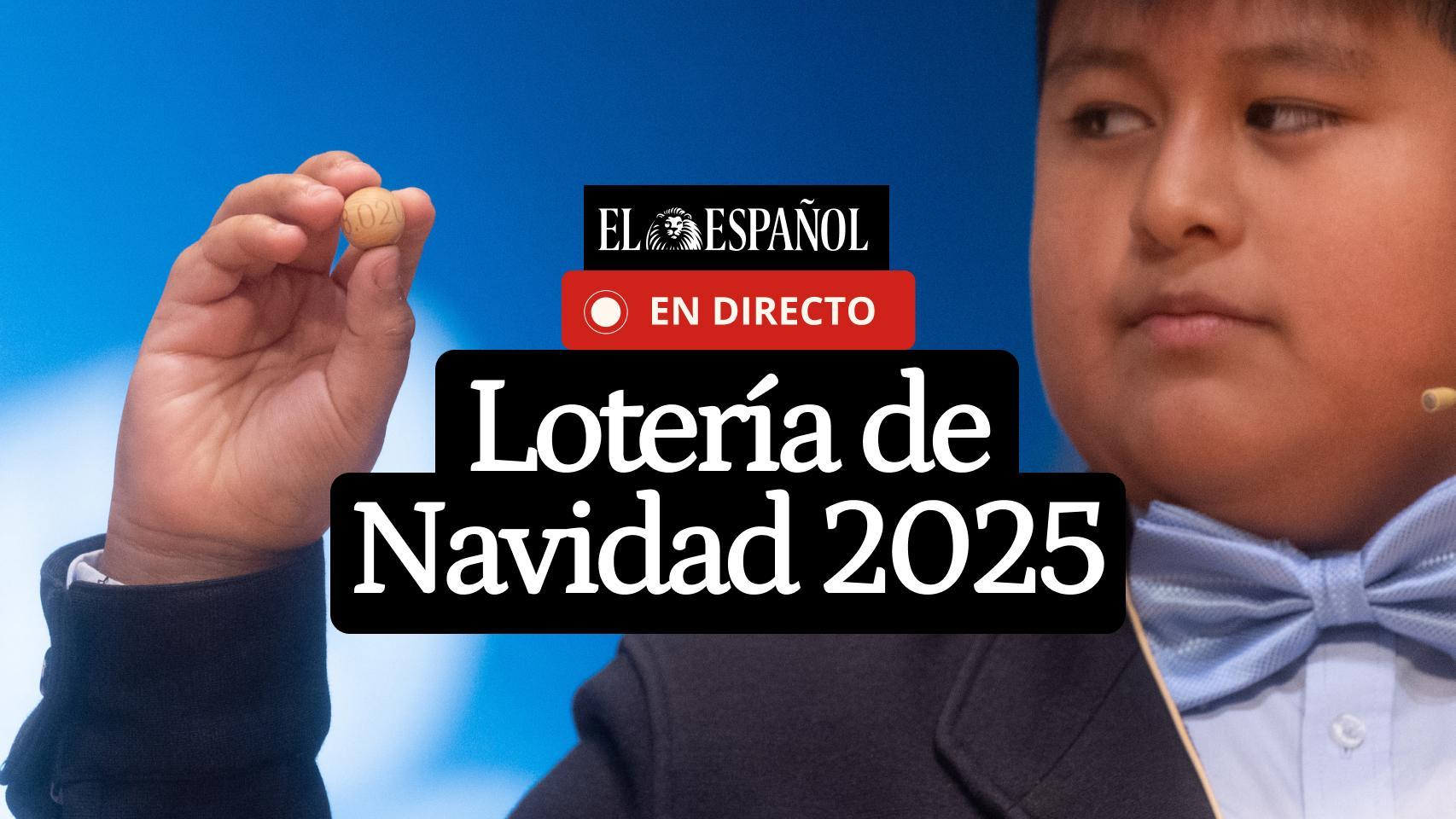 Lotería de Navidad 2025 en directo | Comprobar aquí el primer premio Gordo y números premiados