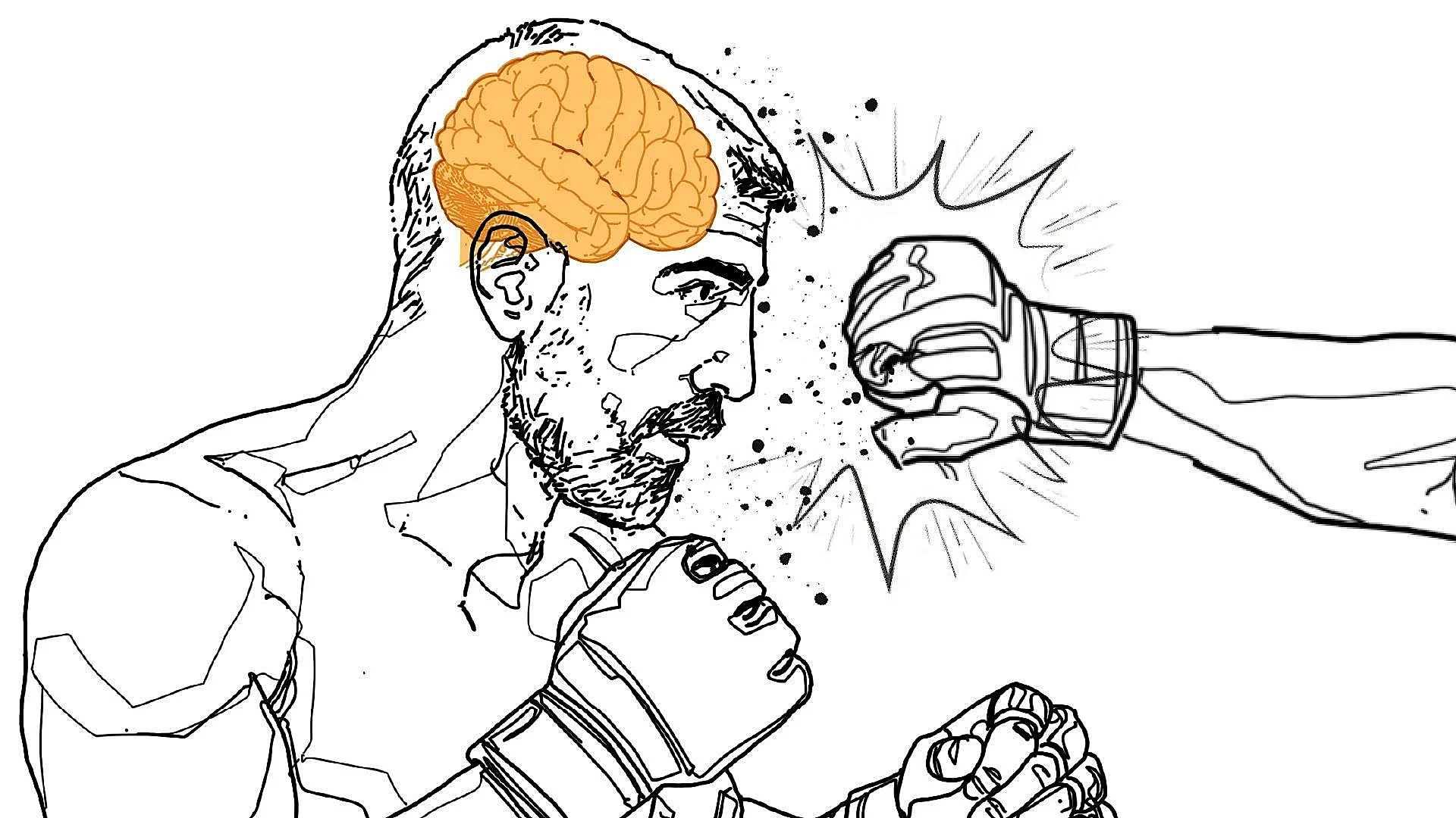 Qué le pasa al cerebro con una paliza como la que recibió Topuria: del impacto repetido a la pérdida de memoria