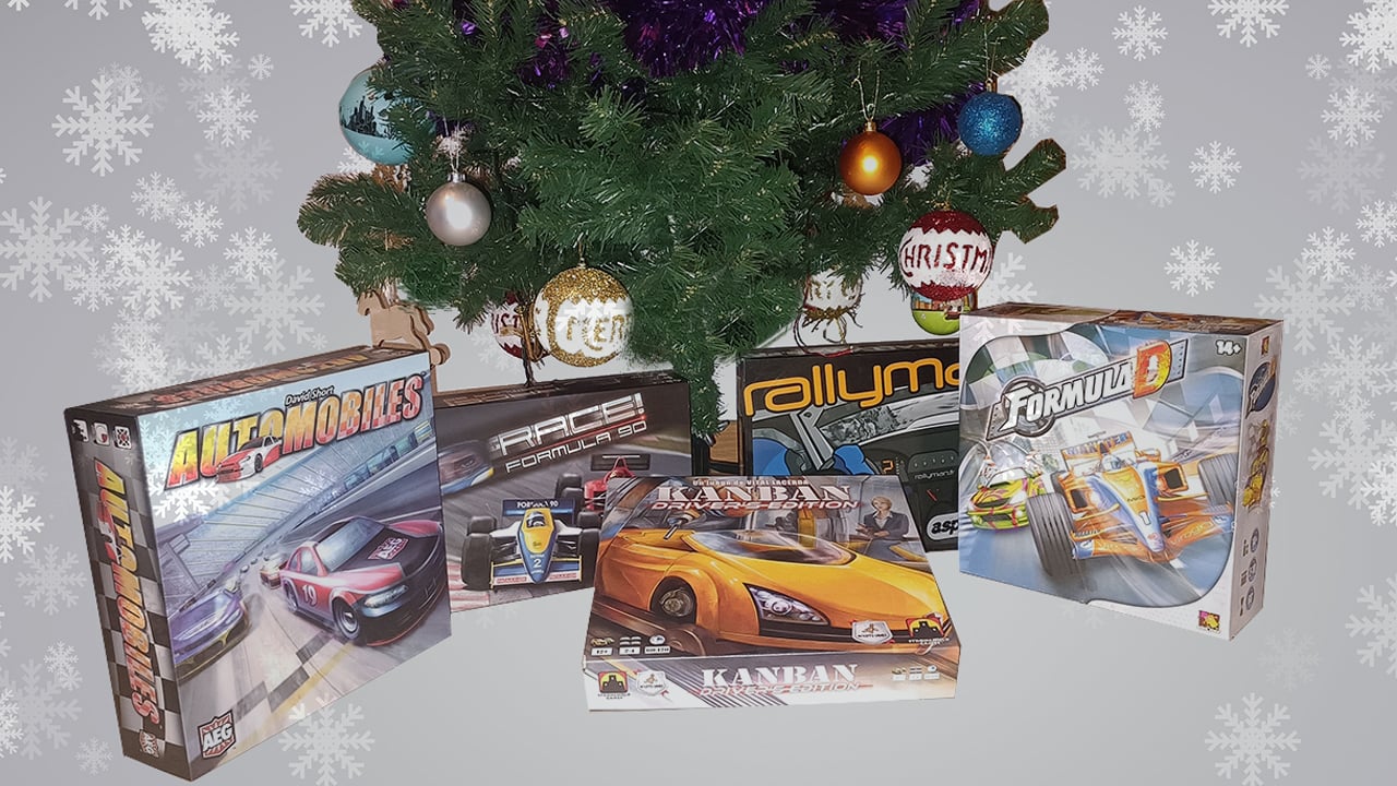 Cinco juegos de mesa sobre coches y carreras perfectos para regalar en Papá Noel o Reyes