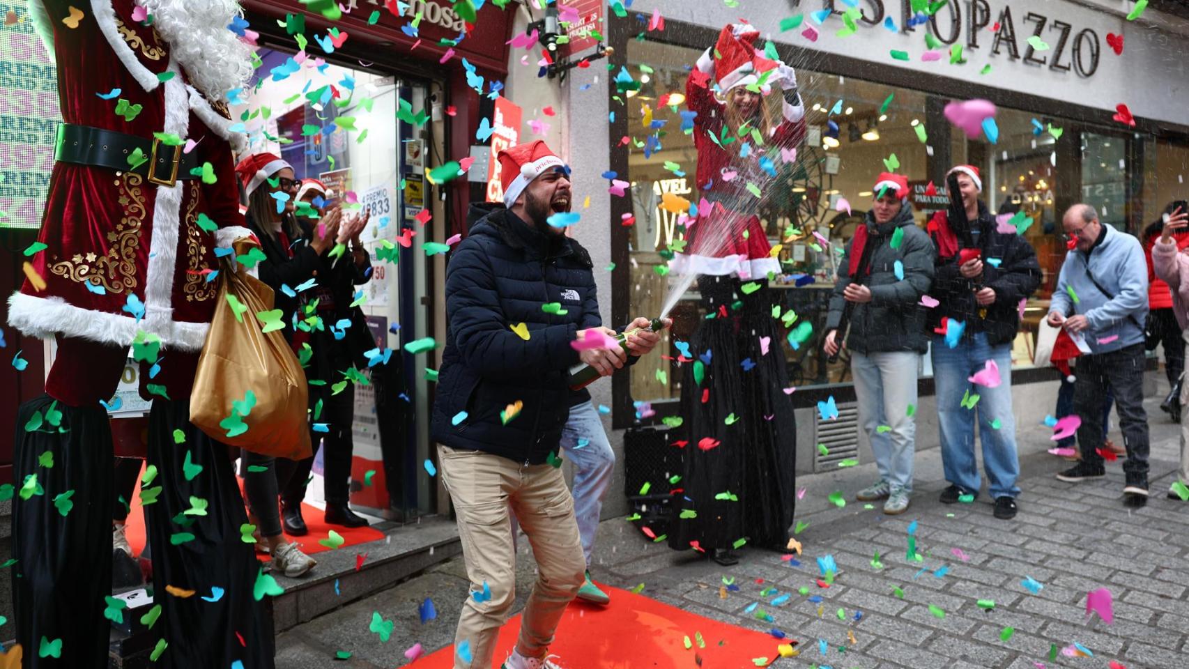 Las mejores imágenes del Sorteo de la Lotería de Navidad 2025