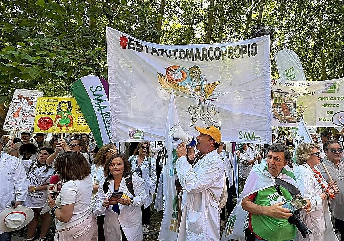 La huelga contra el Estatuto Marco del Ministerio de Sanidad suspende en Málaga 43.790 actos sanitarios