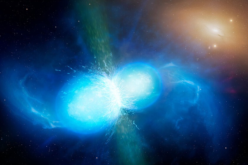Científicos alemanes han descubierto que la Tierra lleva más de 100 millones de años recibiendo lluvia radiactiva por el violento “beso” de dos supernovas