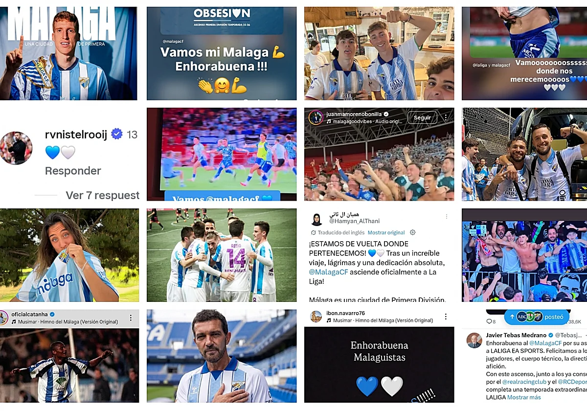 Las redes también se rinden al malaguismo