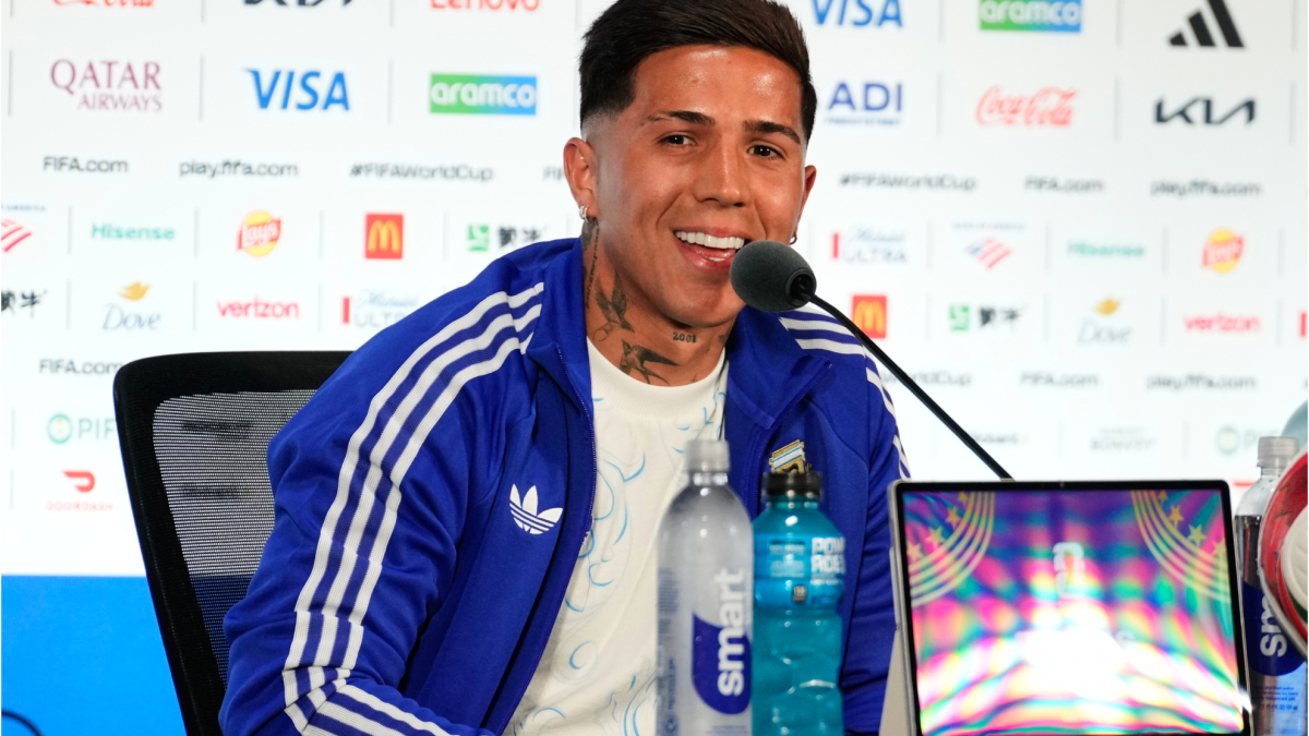 Enzo Fernández: "La cancha dirá si el mediocampo de España es mejor que el nuestro o no"