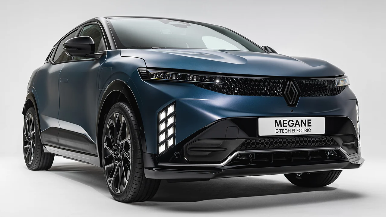 El Renault Megane E-Tech Eléctrico se reinventa con nueva batería LFP, diseño renovado y más tecnología
