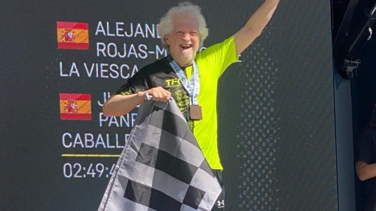 El exalcalde de Sevilla Alejandro Rojas-Marcos... ¡bronce mundial de Hyrox a los 85 años!