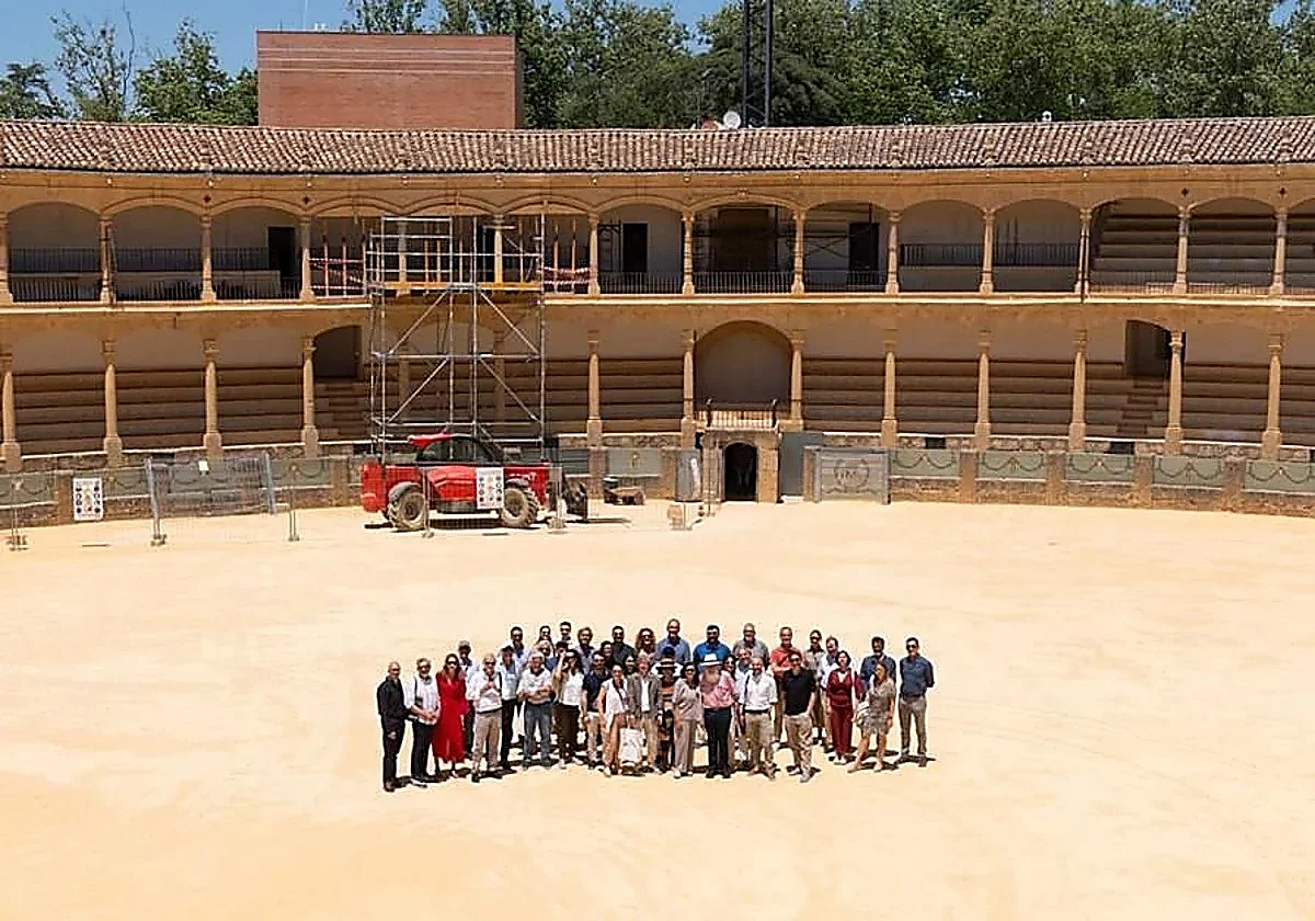 Ronda bullring enters final phase of restoration after scaffolding removal