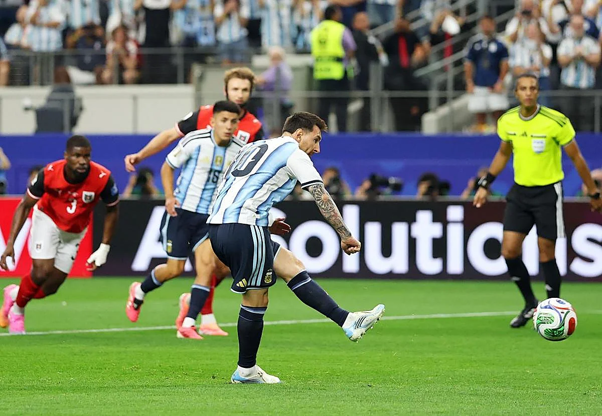 En directo, Argentina-Austria