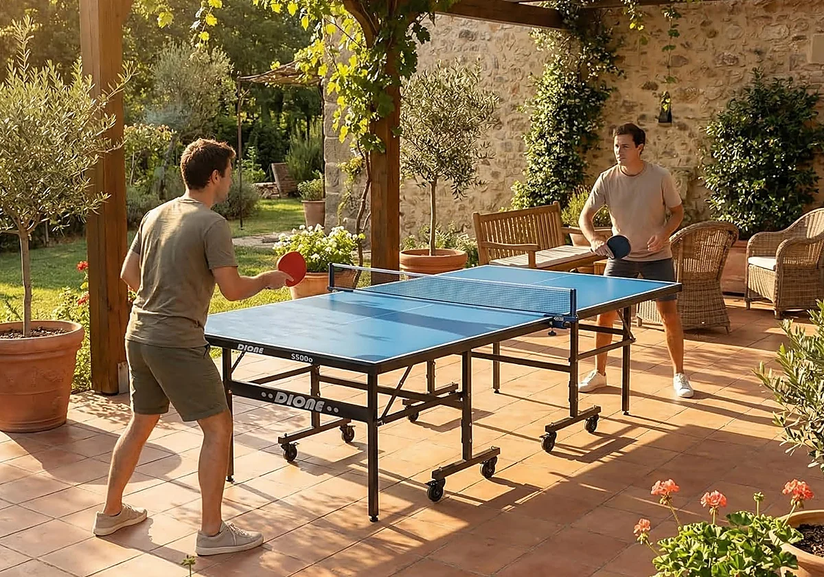 Las mejores mesas de ping pong plegables para casa, jardín o garaje