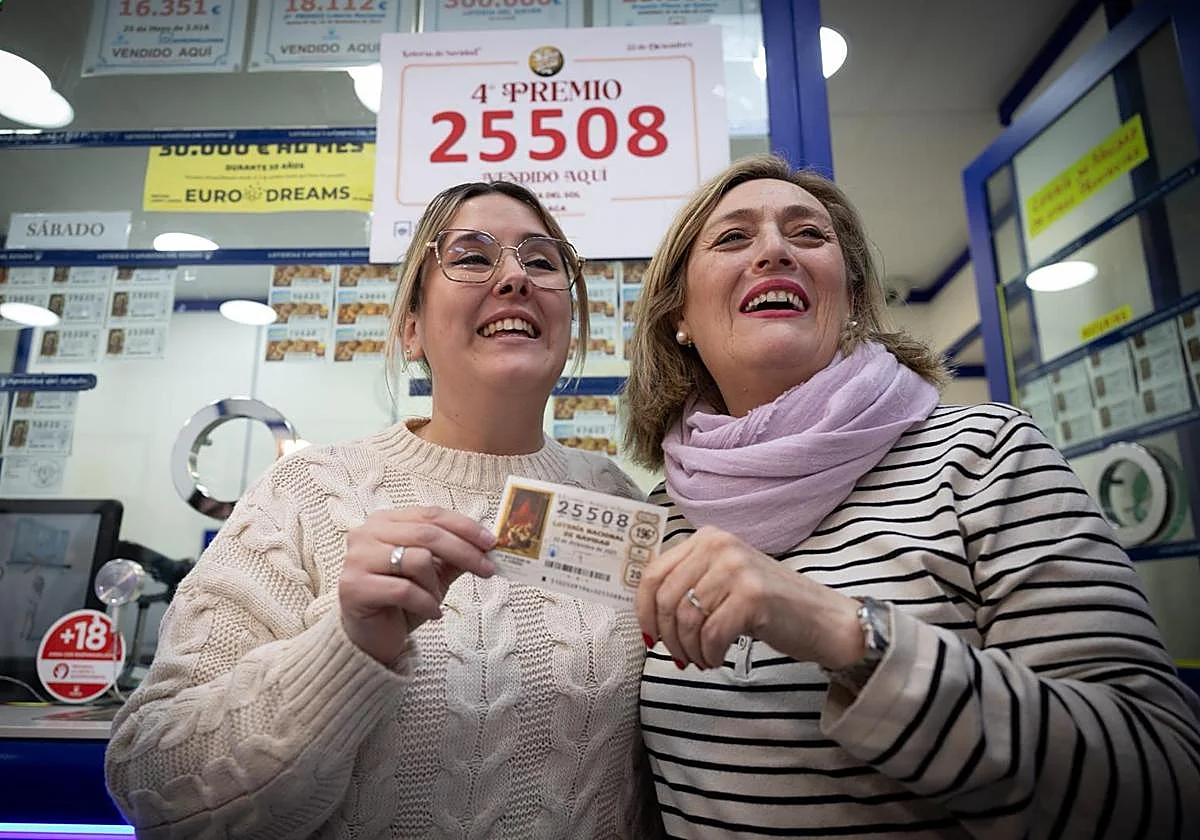 Irene, la lotera premiada de Camino de Suárez que empezó a trabajar hace tres semanas y regaló un décimo a su casera