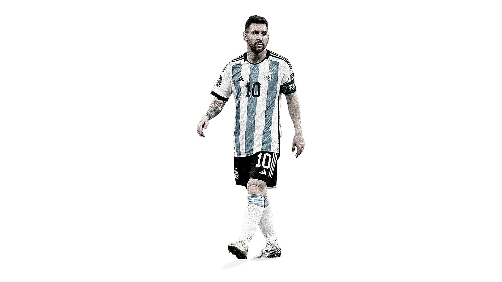 Messi gobierna el Mundial caminando