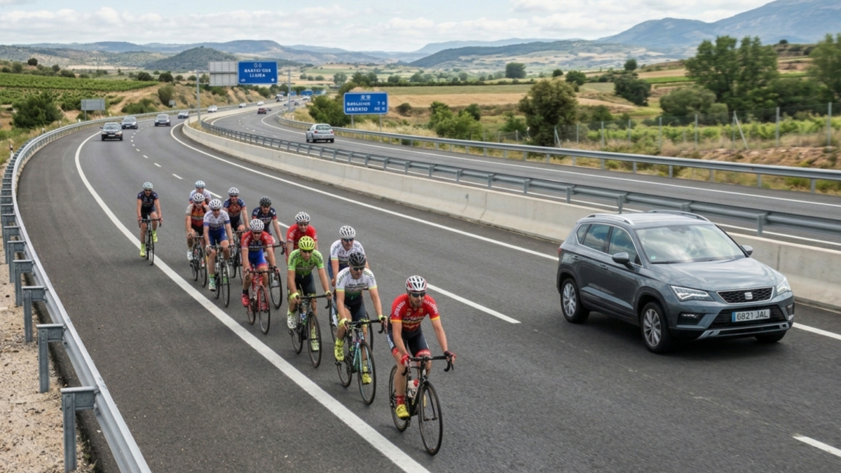 La nueva norma de la DGT para proteger a los ciclistas... que impone un nuevo límite de velocidad a los conductores