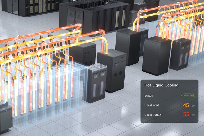 La solución de Nvidia para reducir a cero el consumo de agua en centros de datos apunta a ser una genialidad: usar agua caliente