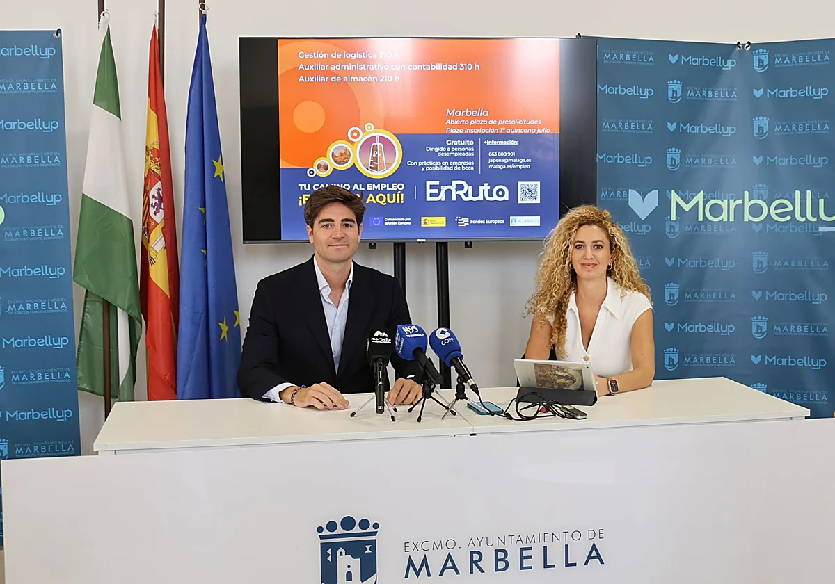 Marbella colabora con la Diputación en la puesta en marcha de cinco cursos gratuitos para favorecer la inserción laboral