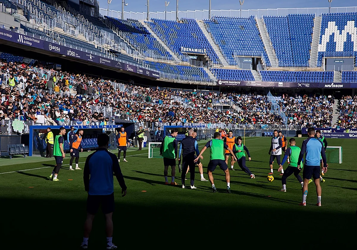 El Málaga tiene ya fecha para la celebración de un entrenamiento a puerta abierta