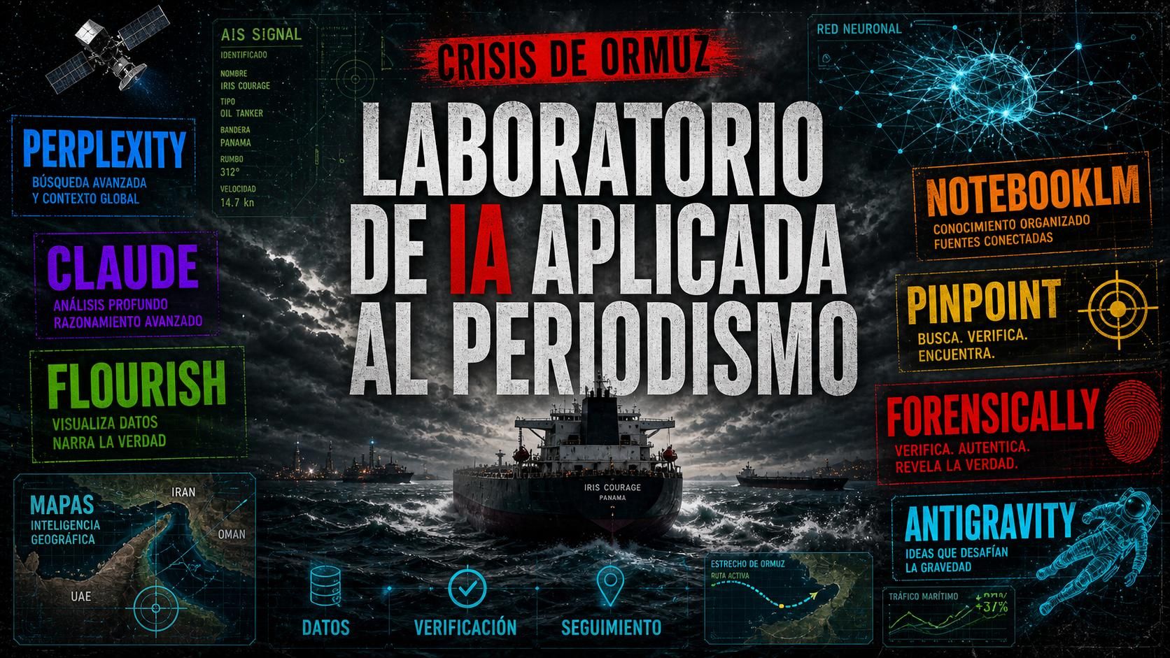 Cubrir la guerra de Ormuz con ayuda de la IA es la diferencia: así se entrenan los alumnos de EL ESPAÑOL