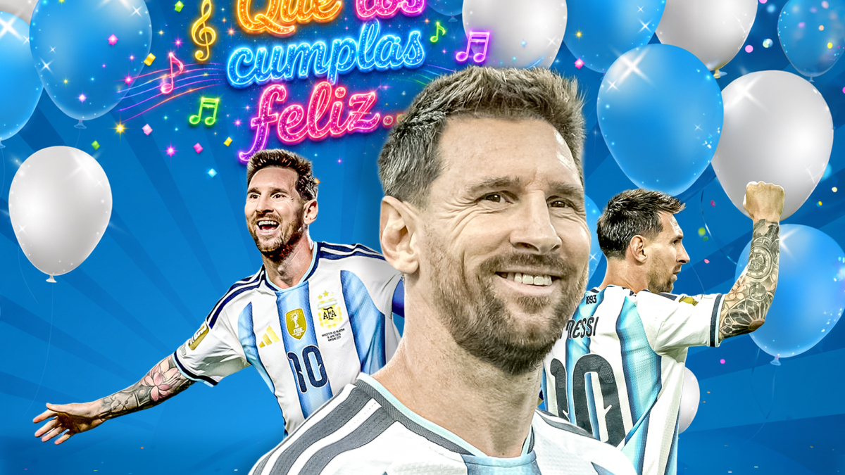 La fiesta de Messi<br>