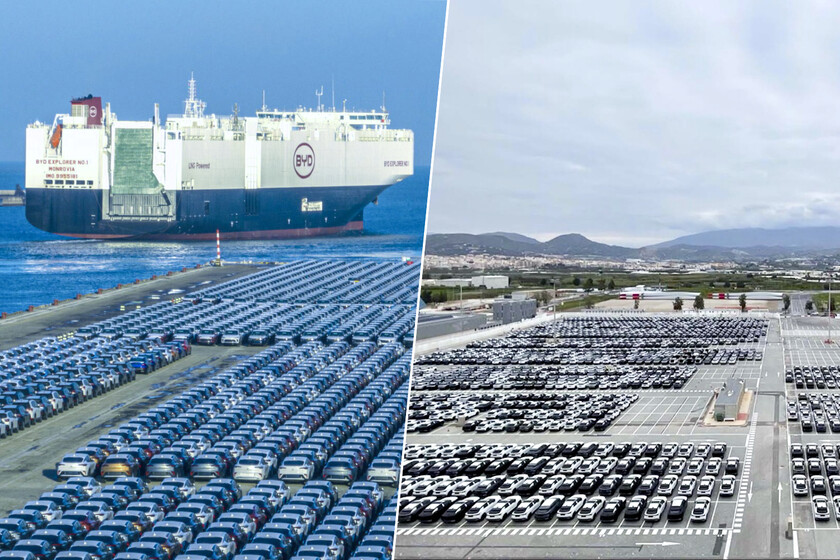 China está exportando tantos coches a Europa que tiene un problema: coches parados que no pueden salir de sus puertos