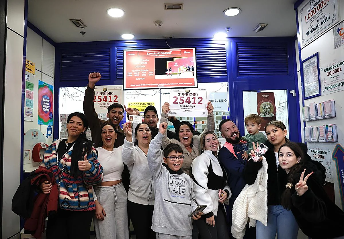 Der Glückszug macht Halt in Málaga: acht Millionen Euro... und das nicht nur für Reisende