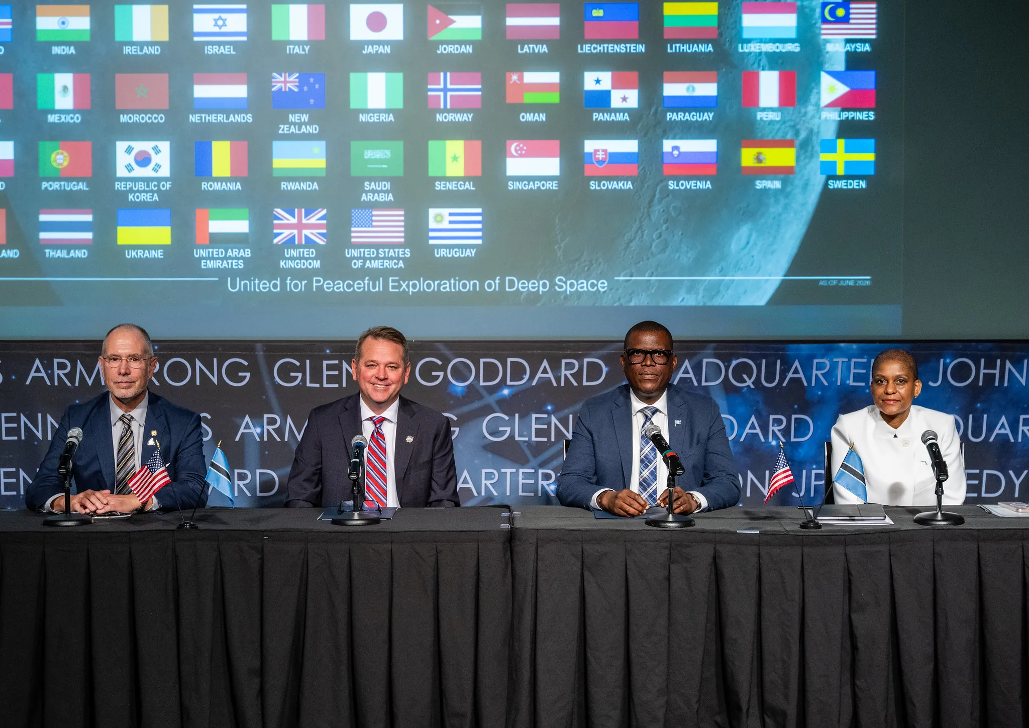 NASA Welcomes Botswana as 68th Artemis Accords Signatory  