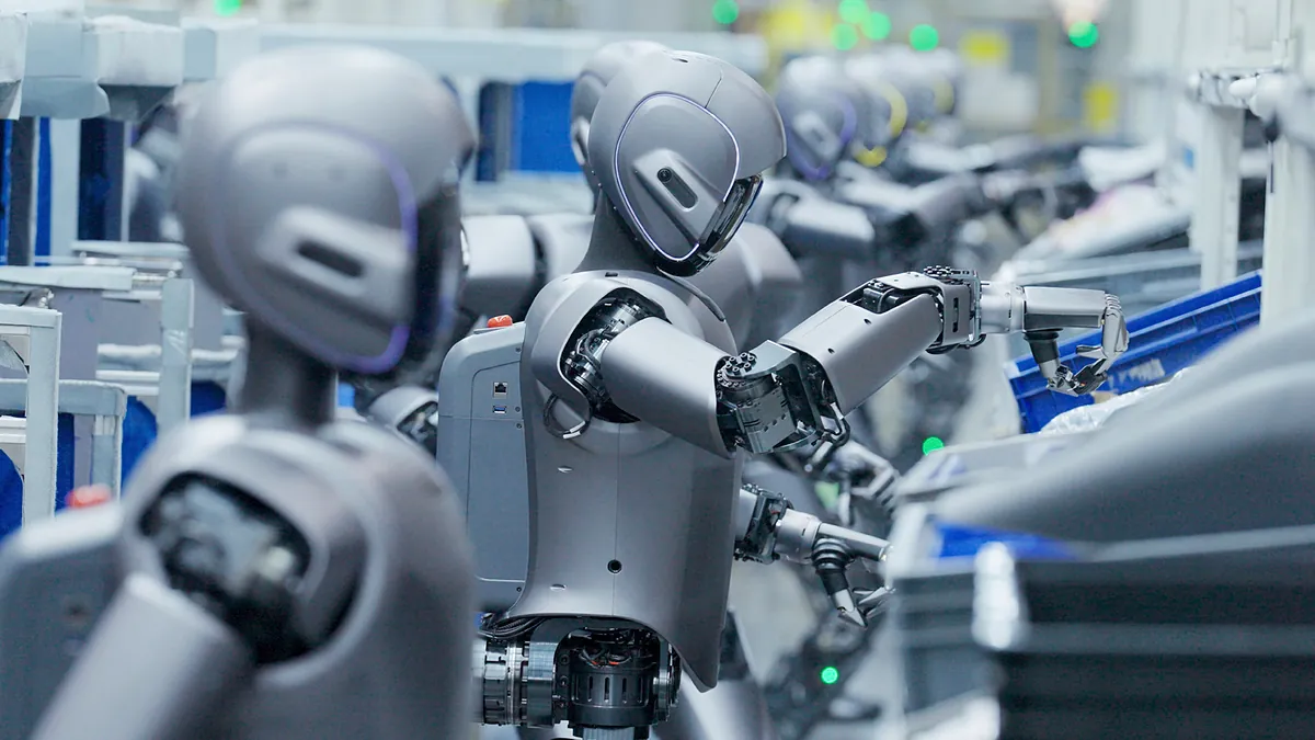 Robots humanos, el nuevo motor económico de China