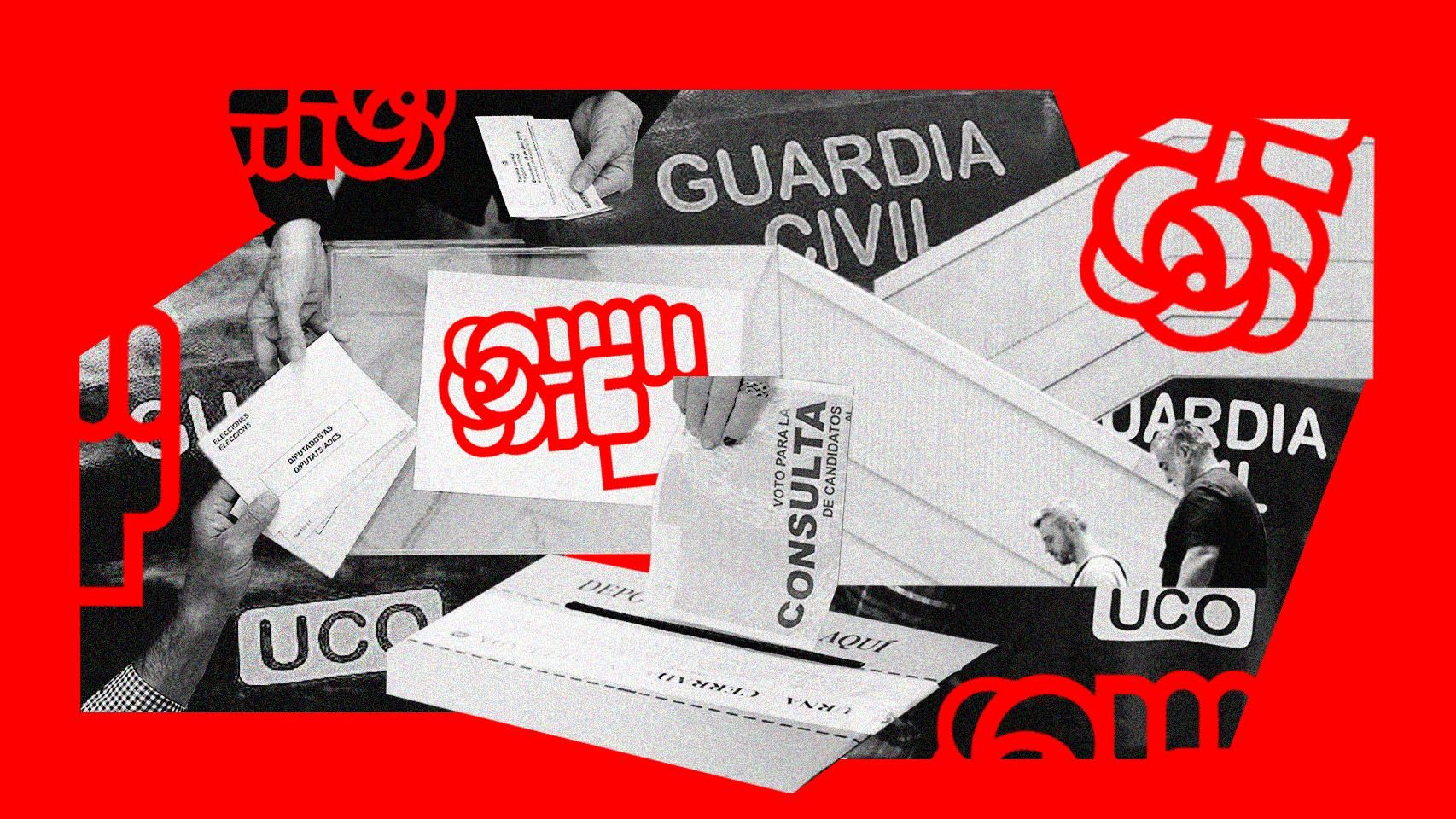 Compra de votos, facturas falsas y 'dedazos': los 8 ayuntamientos y diputaciones del PSOE que copian la corrupción de Ferraz