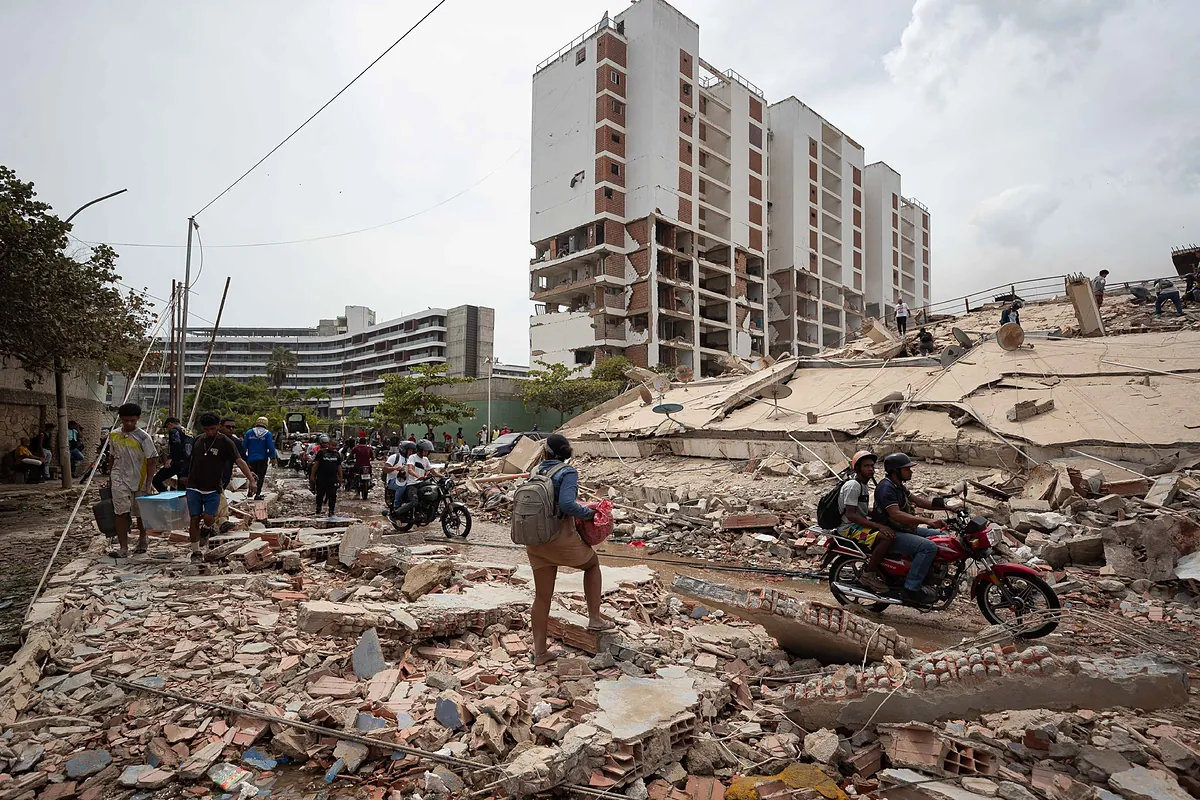 El doble terremoto de Venezuela deja ya 1.430 personas fallecidas