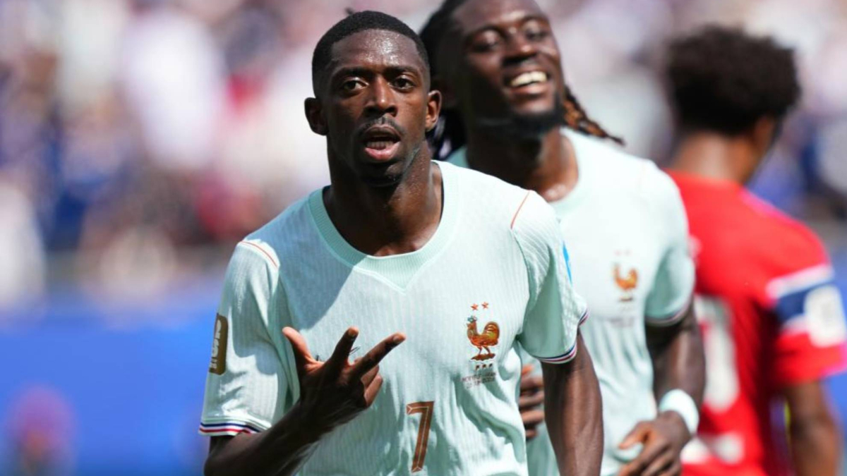 Francia recupera al soldado Dembélé