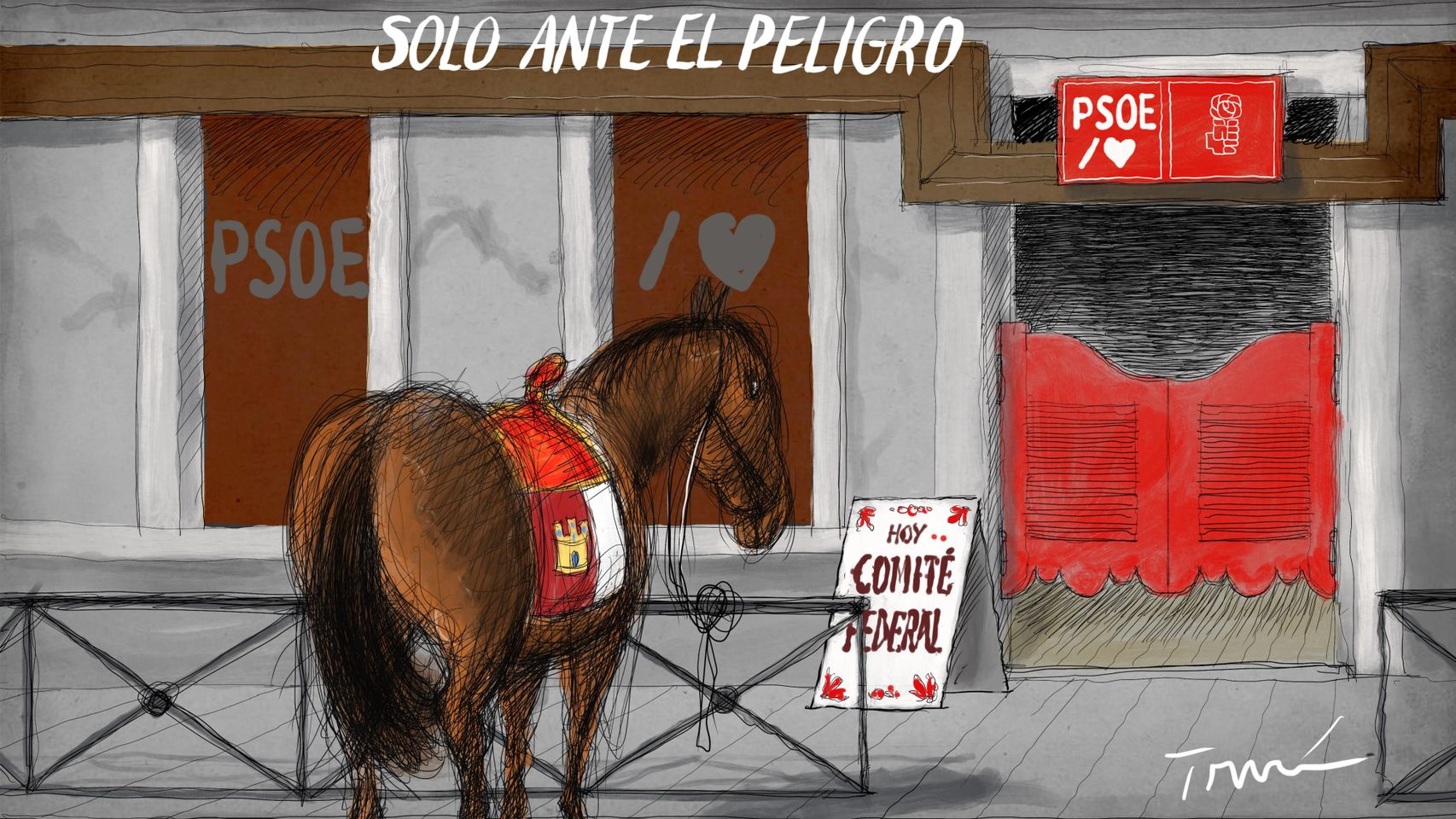Page, llanero solitario, los 16 minutos en que puso voz a las bases: "Estamos aterrados por los escándalos de corrupción"