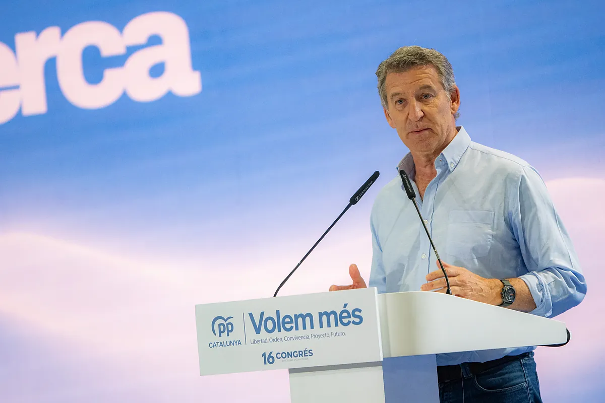 Feijóo acusa a Sánchez de "fabricar" votantes con la 'ley de nietos'