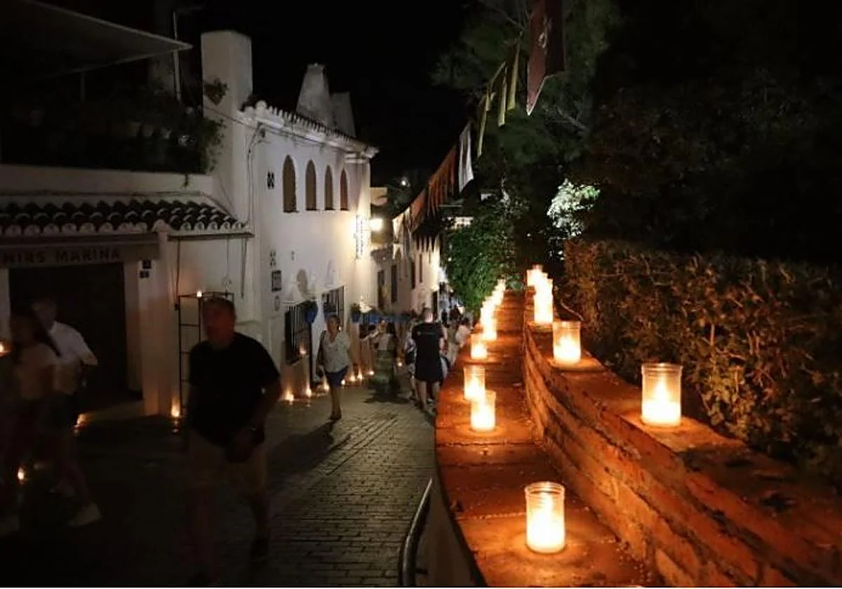 'Mijas con alma': 15.000 velas para celebrar un festival de música, artesanía y gastronomía
