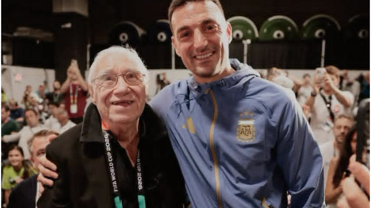 El periodista de 91 años y 18 Mundiales