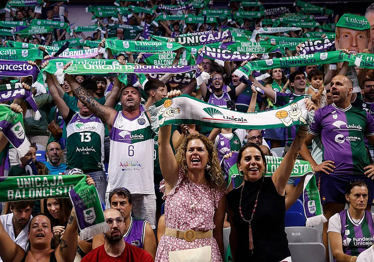 El Unicaja alcanza el 97,18% de renovaciones de abonos: así cubrirá el reducido número de bajas