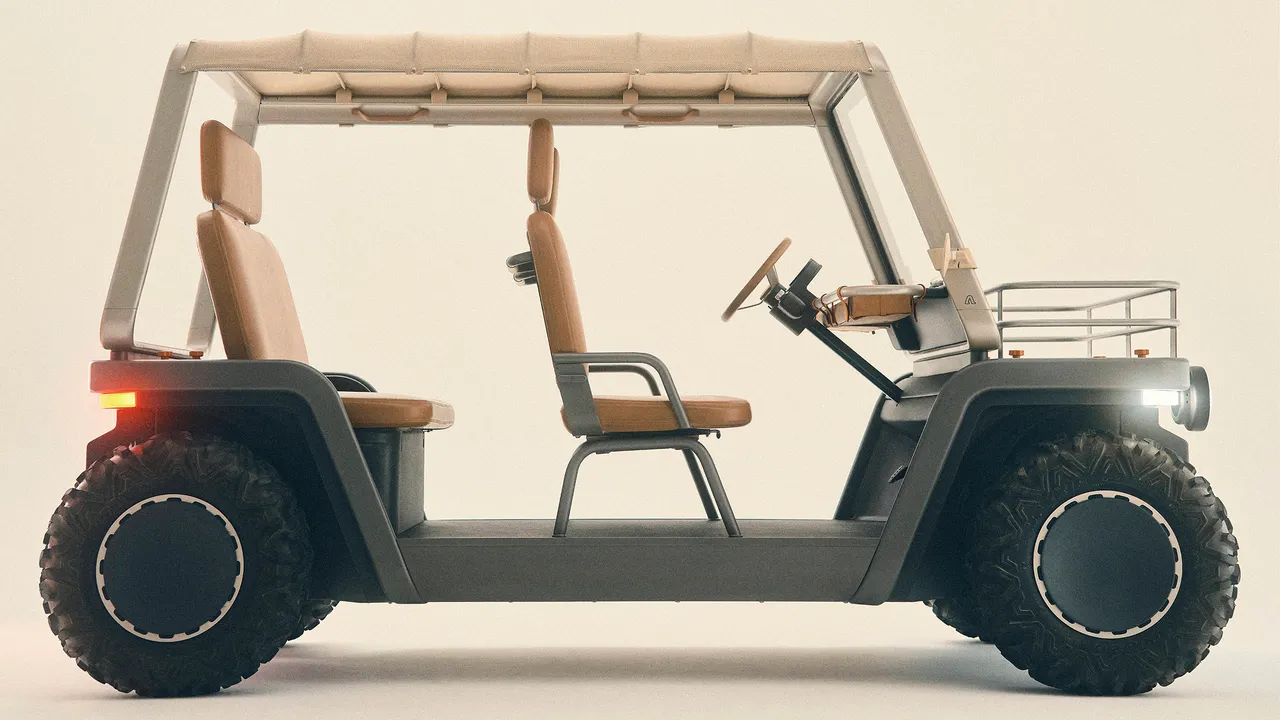 Este auto eléctrico de lujo está inspirado en el legendario vehículo lunar de la NASA