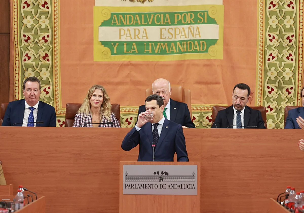 El discurso de Juanma Moreno en 15 frases