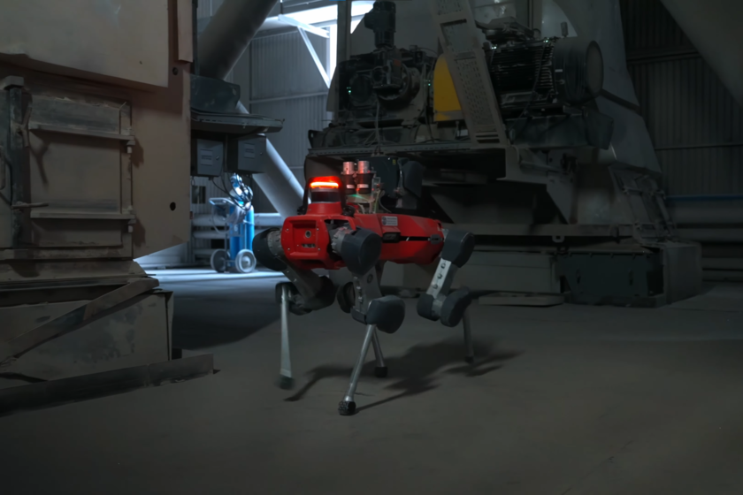 Una cementera dejó de enviar a su personal para inspeccionar zonas peligrosas. Su nuevo inspector es un perro-robot