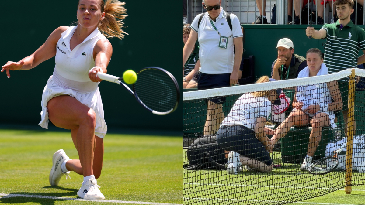La subcampeona de Roland Garros pierde de la forma más cruel después de tener bola de partido