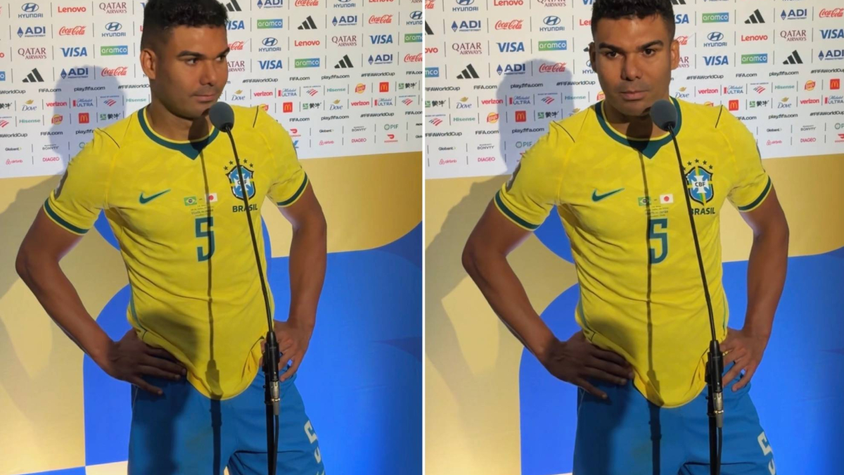 La pregunta a Casemiro que indignó a la prensa brasileña: "Ahora mismo es medianoche en Bangladés..."