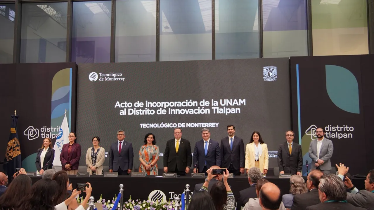 UNAM y Tec de Monterrey unen fuerzas para impulsar la biotecnología en México