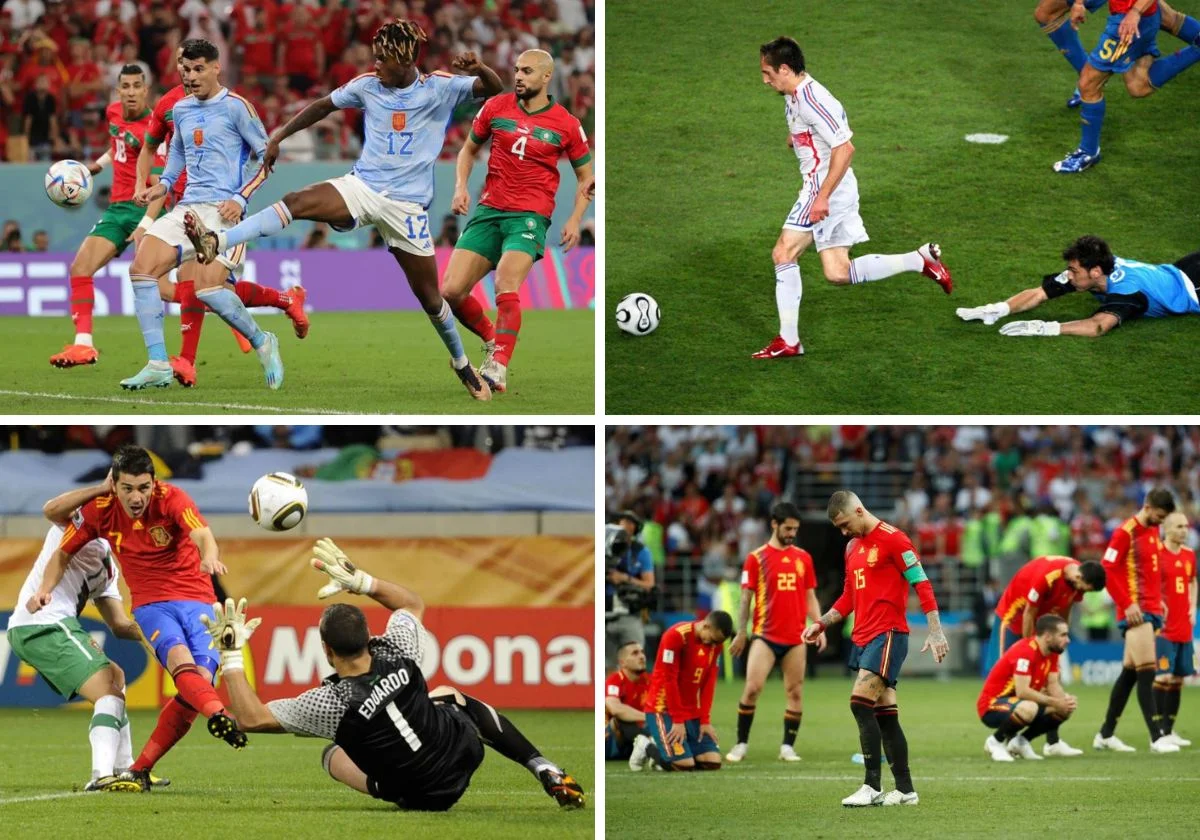 La mala costumbre de España: sólo ha pasado una vez de la primera eliminatoria en los últimos cinco Mundiales