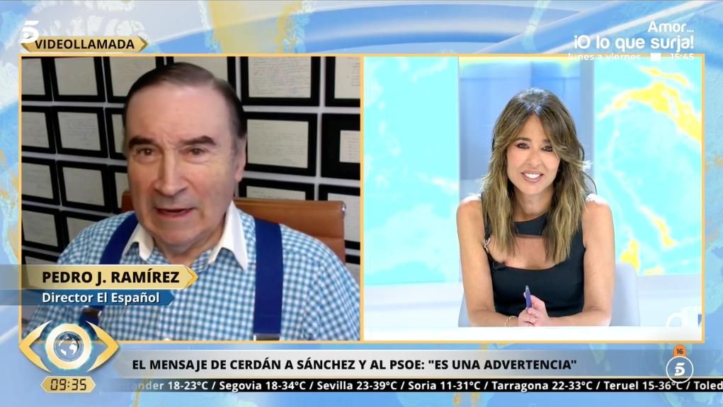 Pedro J.: "El libro de Cerdán revela su gran intimidad con Sánchez, es inconcebible que no le contara lo de la 'fontanera'"