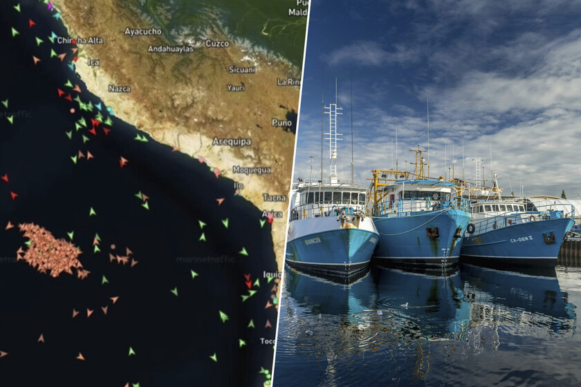 Perú se ha encontrado con un viejo conocido frente a sus costas: cientos de barcos chinos depredando bancos de pesca